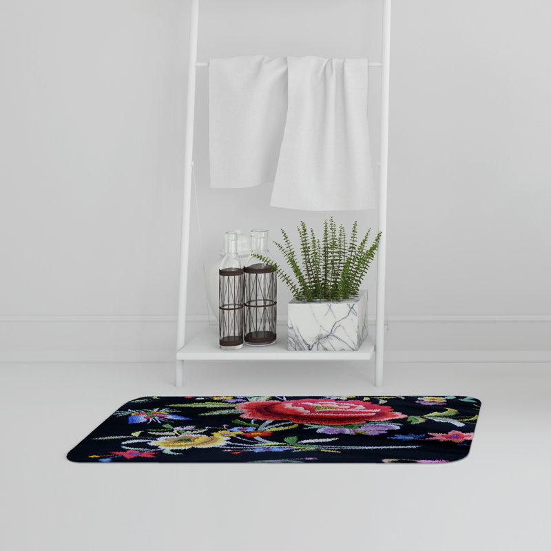 Aiyden Memory Foam Non-Slip Bath Rug
