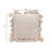 Woven Cotton Slub Pillow with Tassels-1635951488