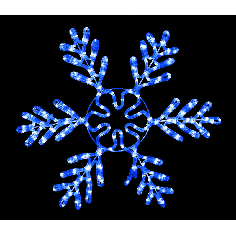 Christmas Decorative Accent, Blue, 24'' H x 24'' W x 1'' D