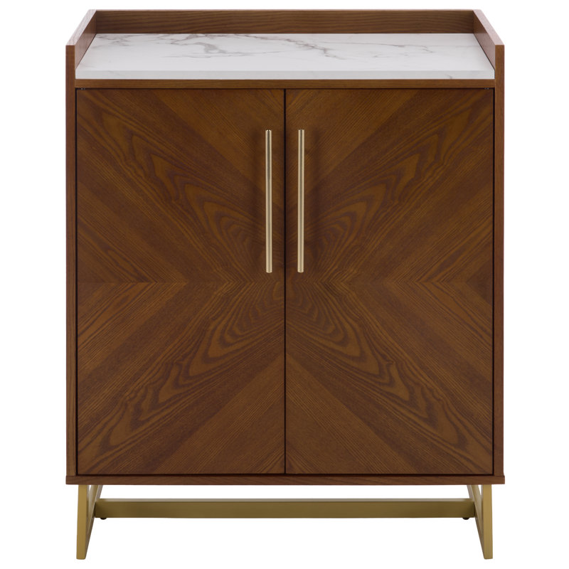 Djimon Bar Cabinet, Walnut
