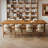 Brown Rectangular Solid Wood Butterfly Leaf  Dining Table-592020249