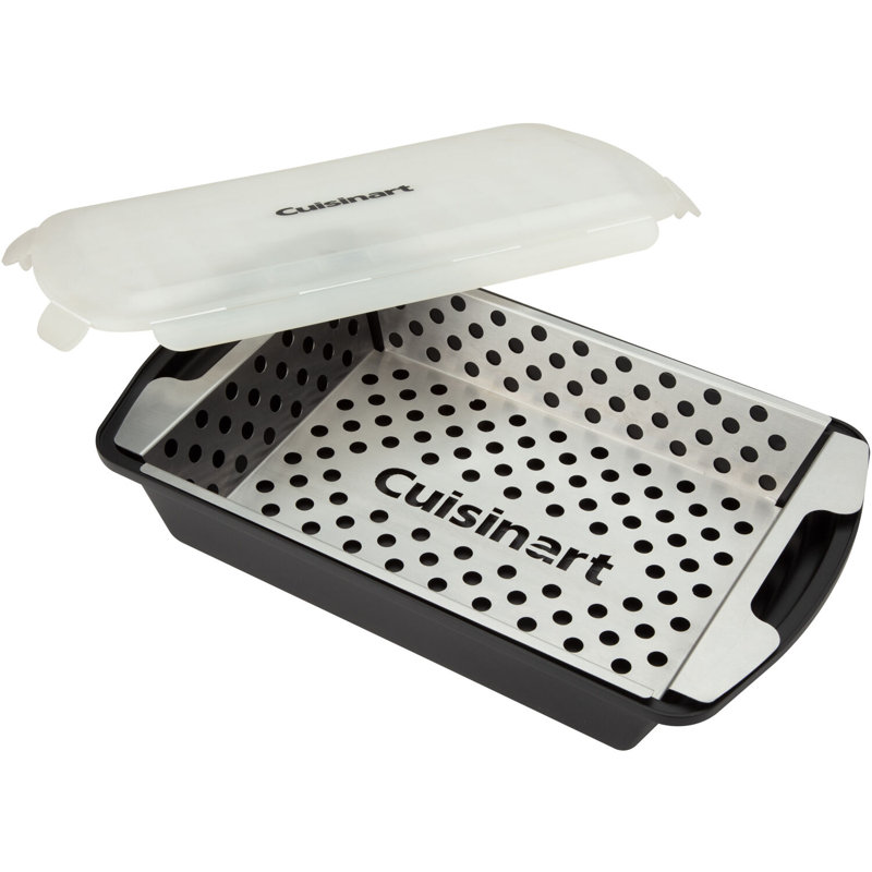 Marinade And Grilling Basket Set