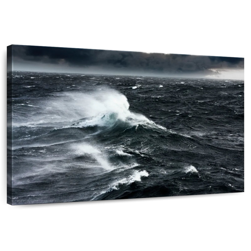 Alvord Ocean Strong Wind, 32" H x 48" W
