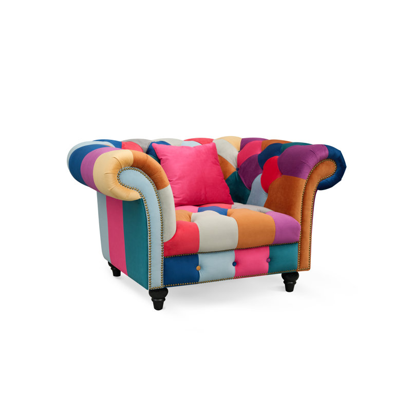 Reger Upholstered Chesterfield Chair