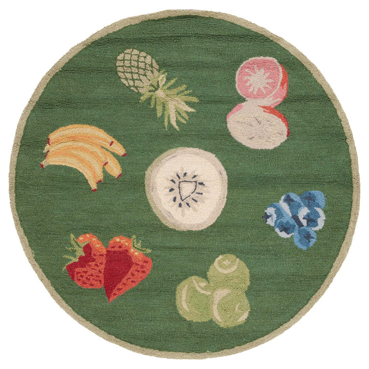Demitro Hand Hooked Wool Rug