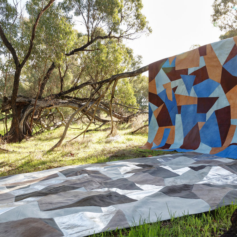 Art Hide Area Rug, Rectangle 9' x 12'