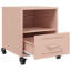 Quinette 36cm W Steel Bedside Table-108085469