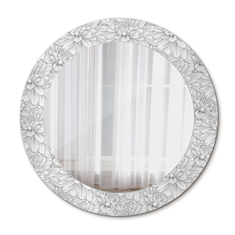Huldar Glass Flat Wall Mirror