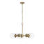Lustre à 5 lumières à abat-jour Reegan-364627514