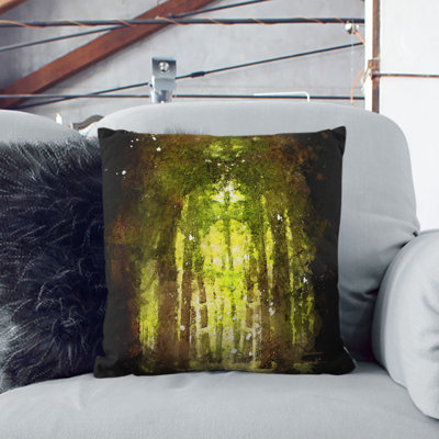 Forest Arch Cushion with Filling