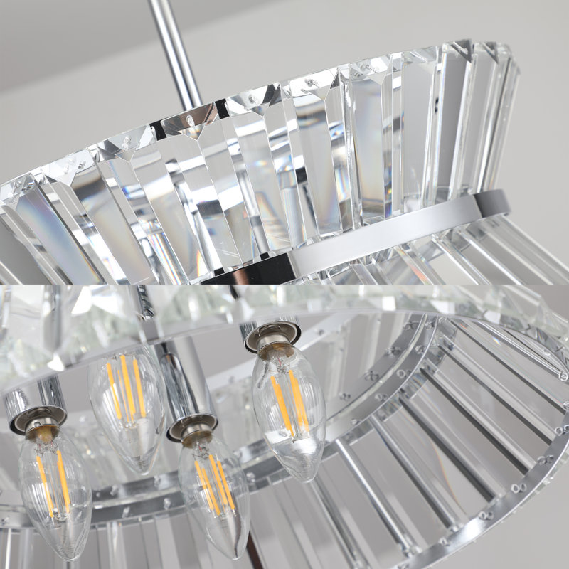 Pheffer 4 - Light Drum Chandelier
