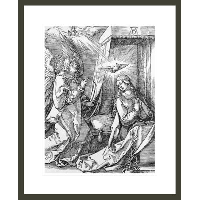 L'annonce de la série «Petite passion» par Albrecht Dürer, impression giclée encadrée