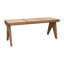 Banc en bois avec siège canne Frankie-170123116