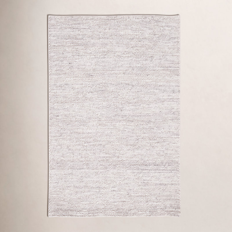 Danie Natural Area Rug in Gray/Ivory, Rectangle 8' x 10'