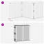 Galvanised Steel Free Standing Pet Gate