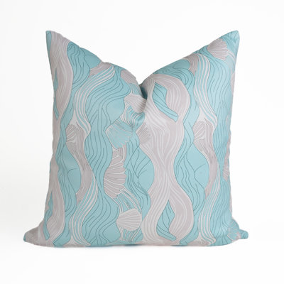 Housses de coussin d'extérieur en polyester résistantes aux taches, coussins de canapé et coussins décoratifs à motif Fab Fabine