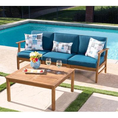 3 Seater Sofa And Table Set