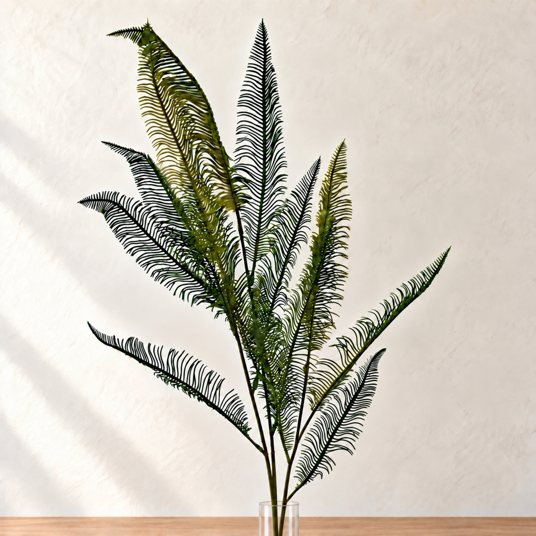 100cm Artificial Fern Spray Tall Green Foliage Stem Faux Plant Home Decor - Image 4