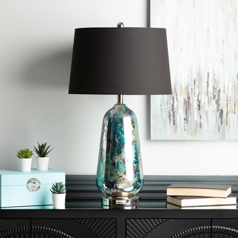 Cyrenna Glass Table Lamp