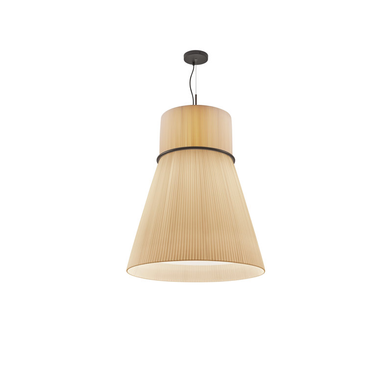 Folie 5 - Light Pendant, Cream Translucent Ribbon