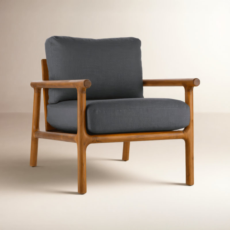 Cellire Chair, Charcoal Polyester