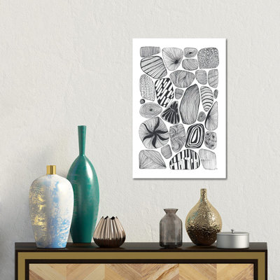 Stone Shapes - Framed Wall Art Print