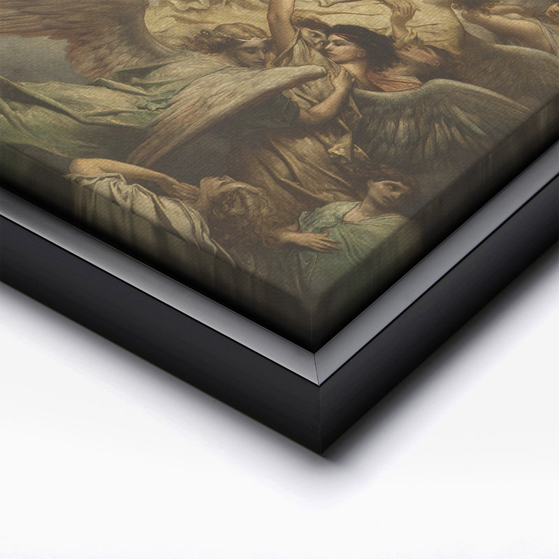 The Ascension, Black Framed, Canvas, 18"H x 24"W