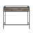 Kilby Glass Top Metal Base Writing Desk-1516888950