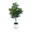 3.5' Faux Fiddle Tree in Fiberstone Planter