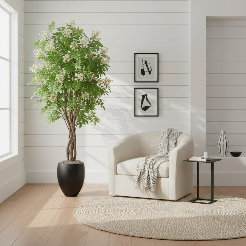 Bloom Lacquer Tree in Fiberstone Pot