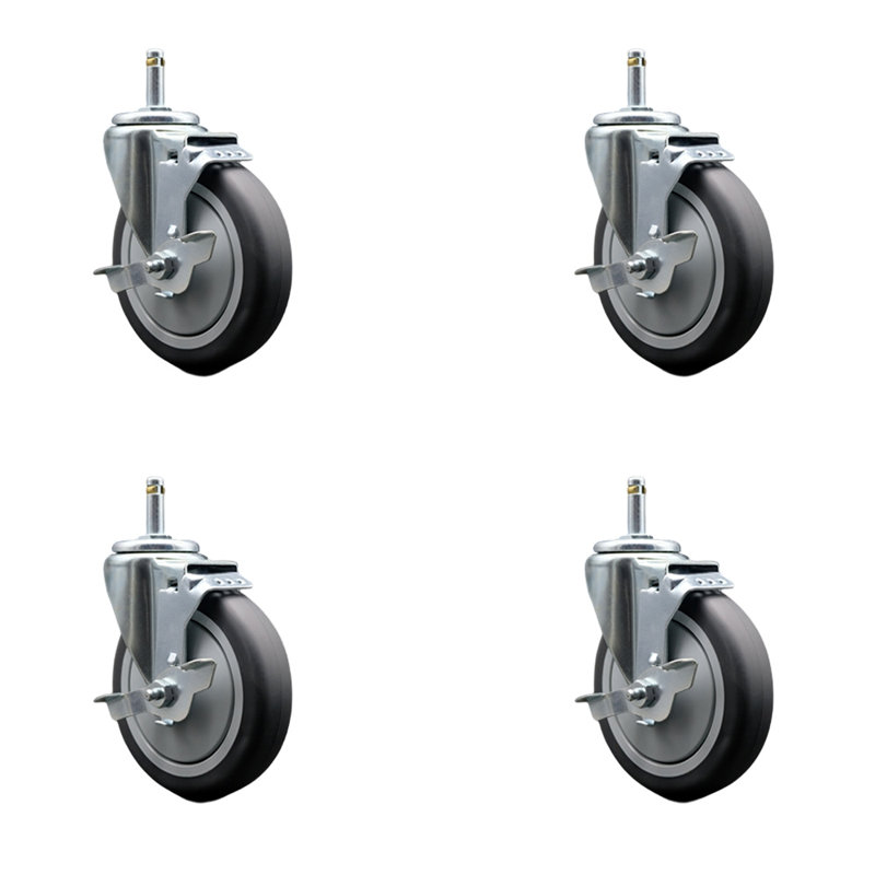 FG9T4200BLA FG9T4300BLA FG9T4400BLA Ensemble de roulettes Rubbermaid