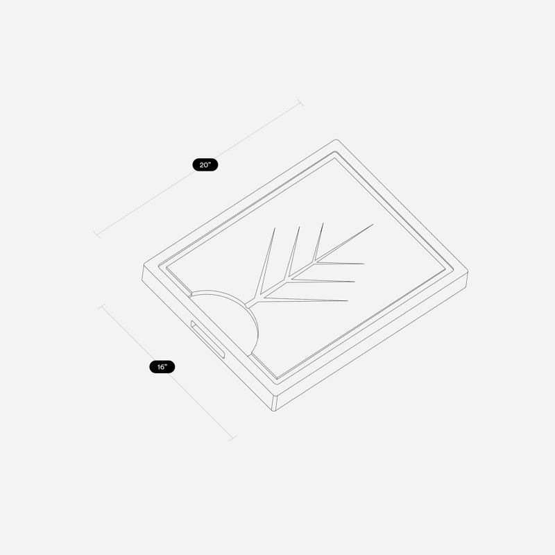 Butcher Block Arbolito Cutting Board