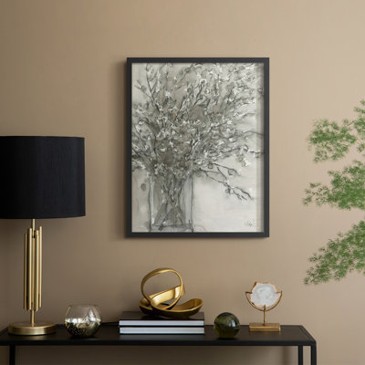 Dry Elegance I Framed Print - Solid Wood