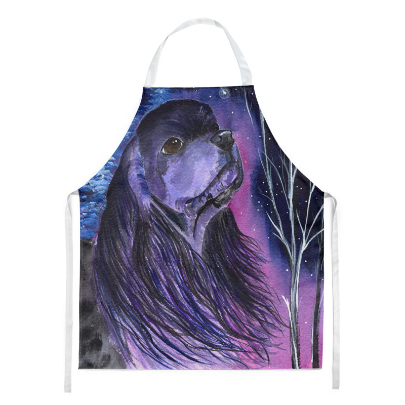 No Pattern Bib Apron