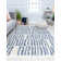 Tapis Colletti Bennett Modern Winter's Eve