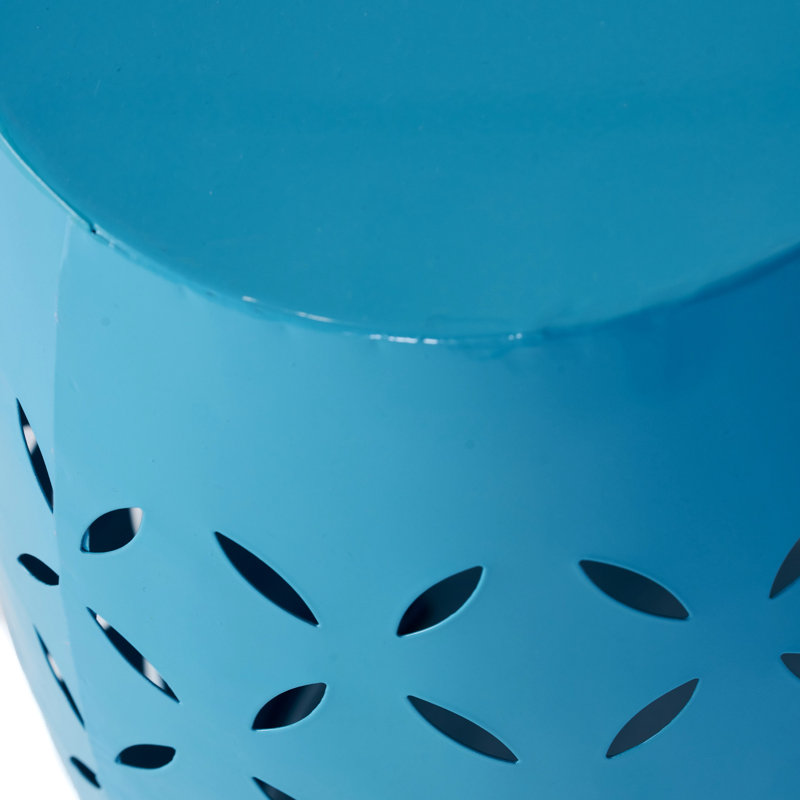 LILAC 12" Accent Side Table, Blue