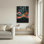 «Abstract City», reproduction d'art sur toile, ensemble de 1