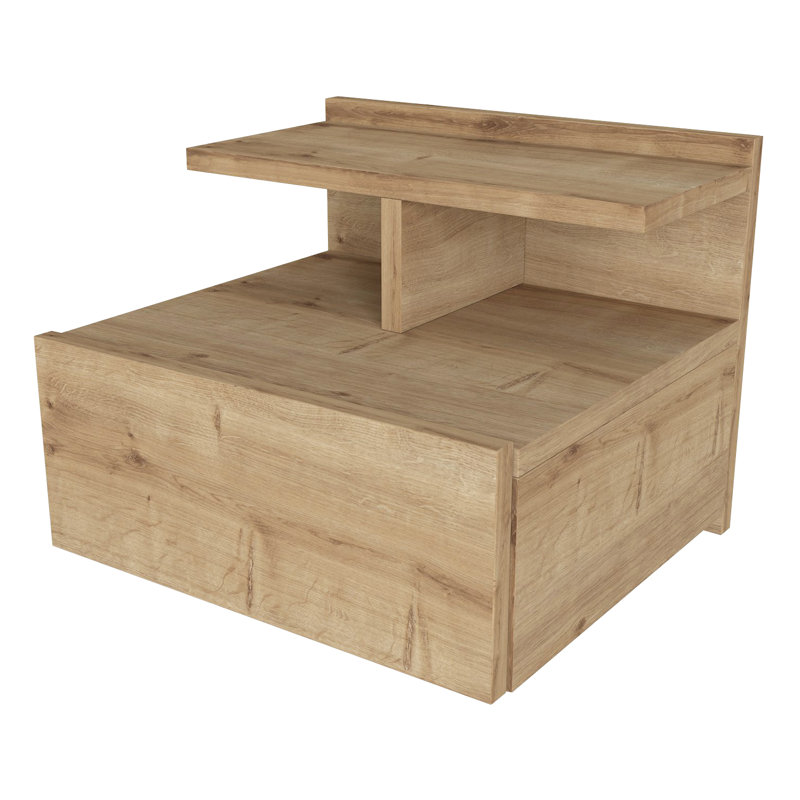 Table de chevet en bois manufacturé Jannik