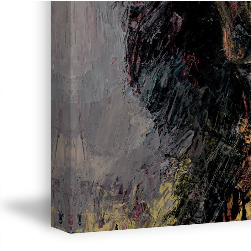 Retrato de León Wrapped Canvas Painting, 38cm H x 25cm W x 3.81cm D