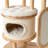 Modern and Simple Off-white Cat Climbing Frame