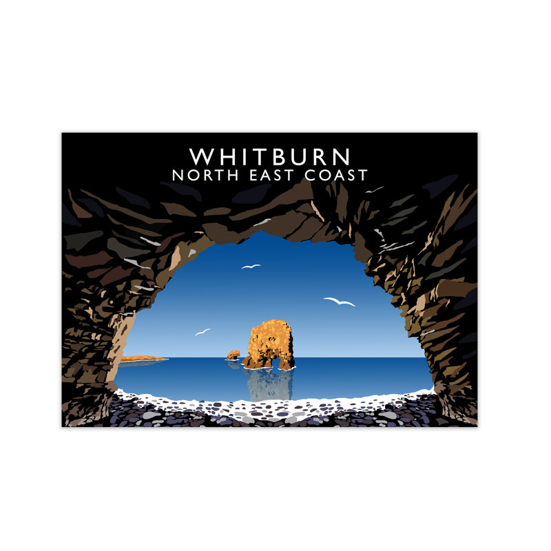 Whitburn by Richard O'Neill - Print, 42 cm H x 594 cm W