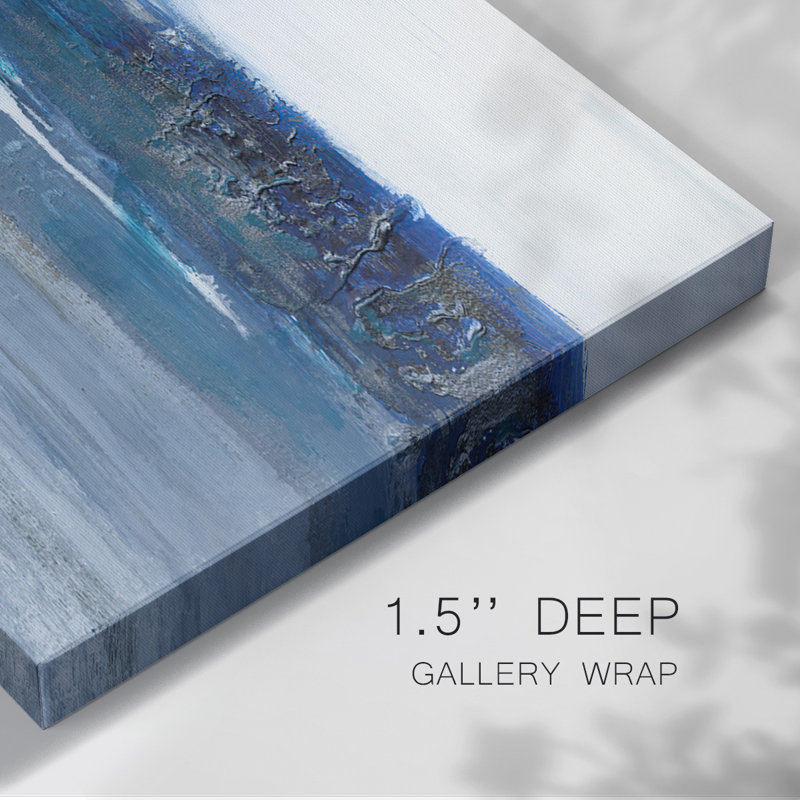 Mysterious Sea II-Gallery Wrapped Canvas, 12" H x 18" W