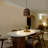 100-watt 1-light Matte Black Modern Nordic Style Pendant Light With Natural Brown Origami Paper Shade