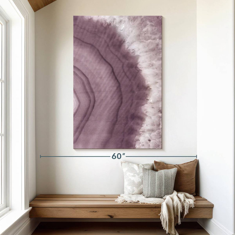Agate Alvord Geode II prune, H 51 po x l 34 po