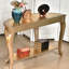 Console demi-cercle Champagne