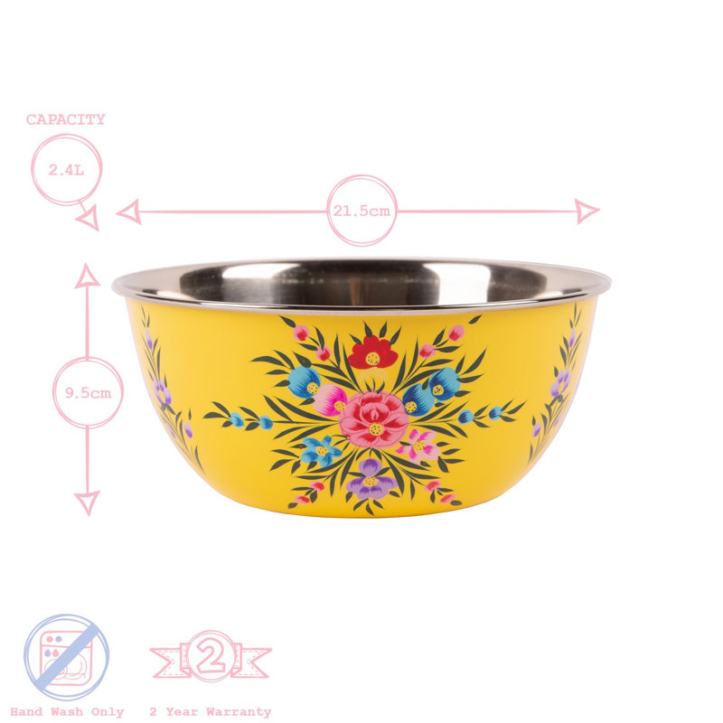  Picnic Bowl - 21.5cm, Buttercup