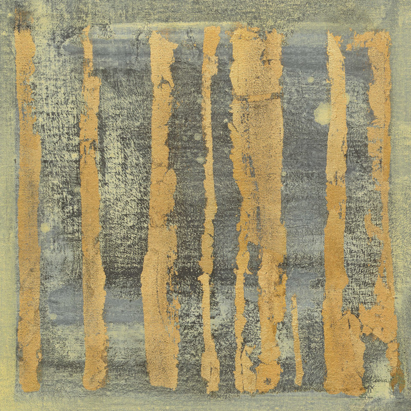 Tapisserie dorée III, H 20 po x l 20 po