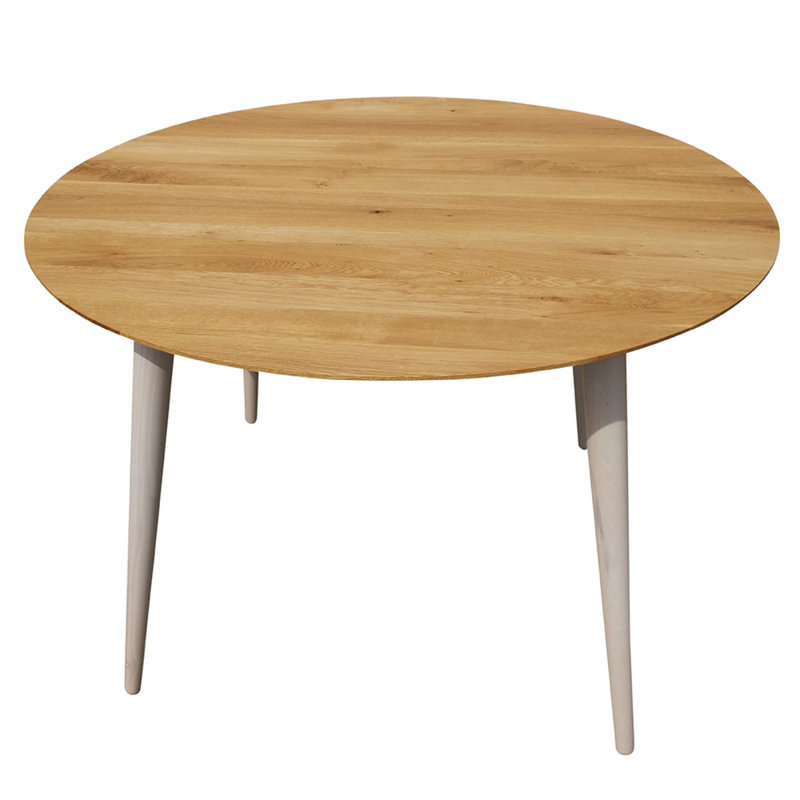 Round Solid Wood Dining Table