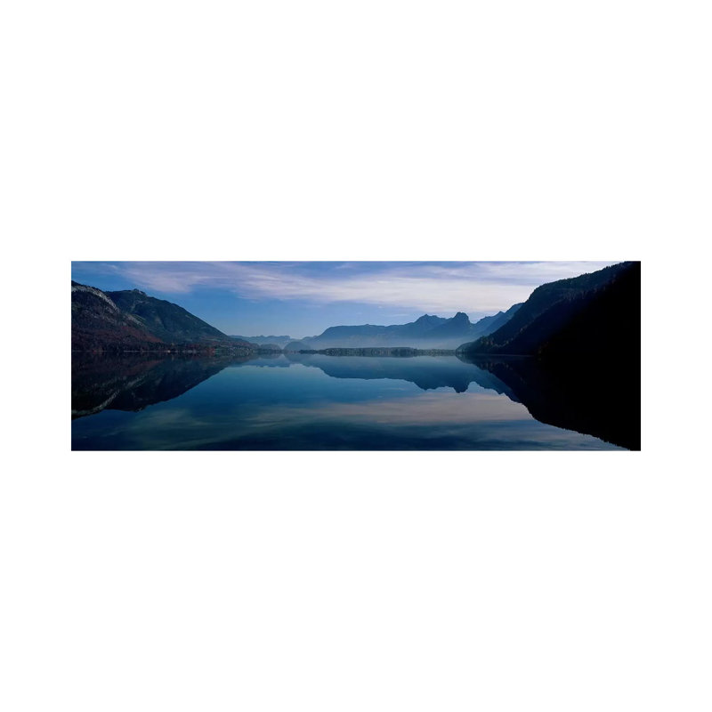 St. Wolfgangsee And Alps Salzkammergut Austria - Wrapped Canvas Panoramic Print, 152.4 cm H x 50.8 cm W x 1.91 cm D