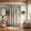 Rideau de douche Teal Nostalgia - Premium-386502307